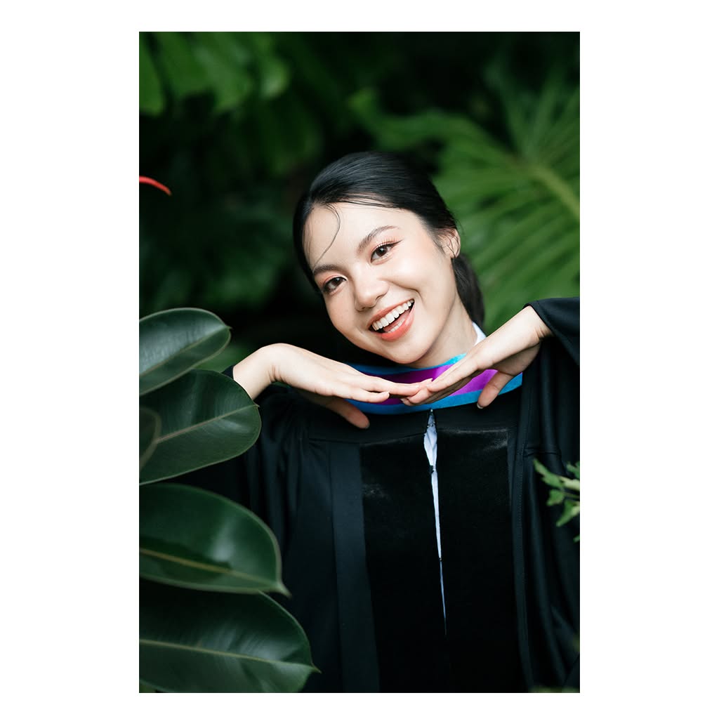 รอยยิ้มของบัณฑิตในวันรับปริญญา